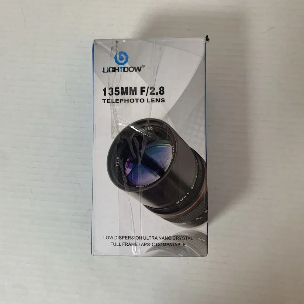 LightDow 135MM F/2.8 Telephoto Lens LD UNC AL Full Frame / APS-C Compatible